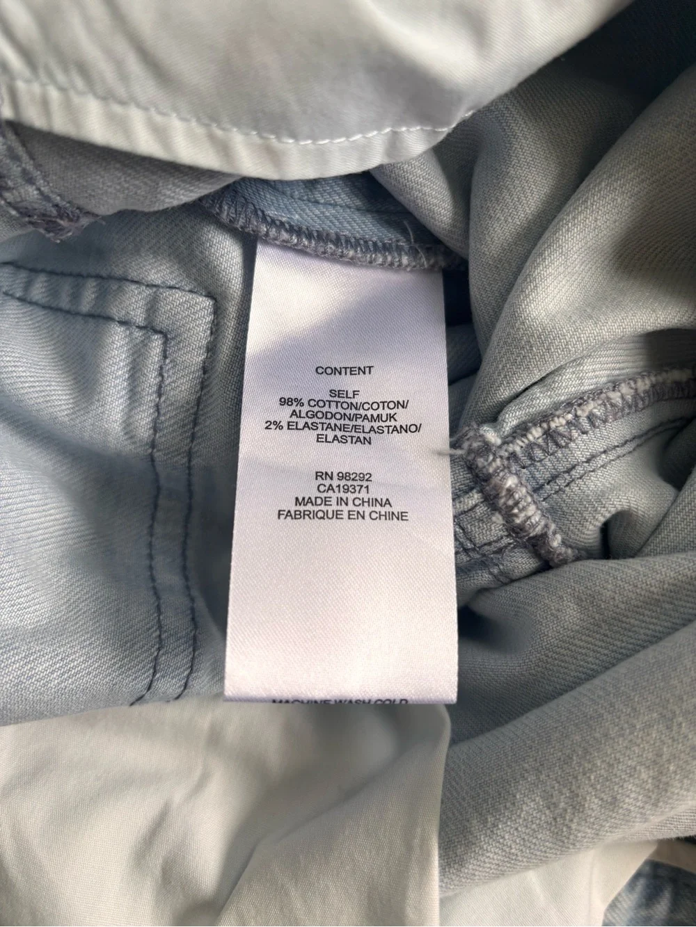 Tibi Bleached Denim Sam Carpenter Jean Women’s Size 28