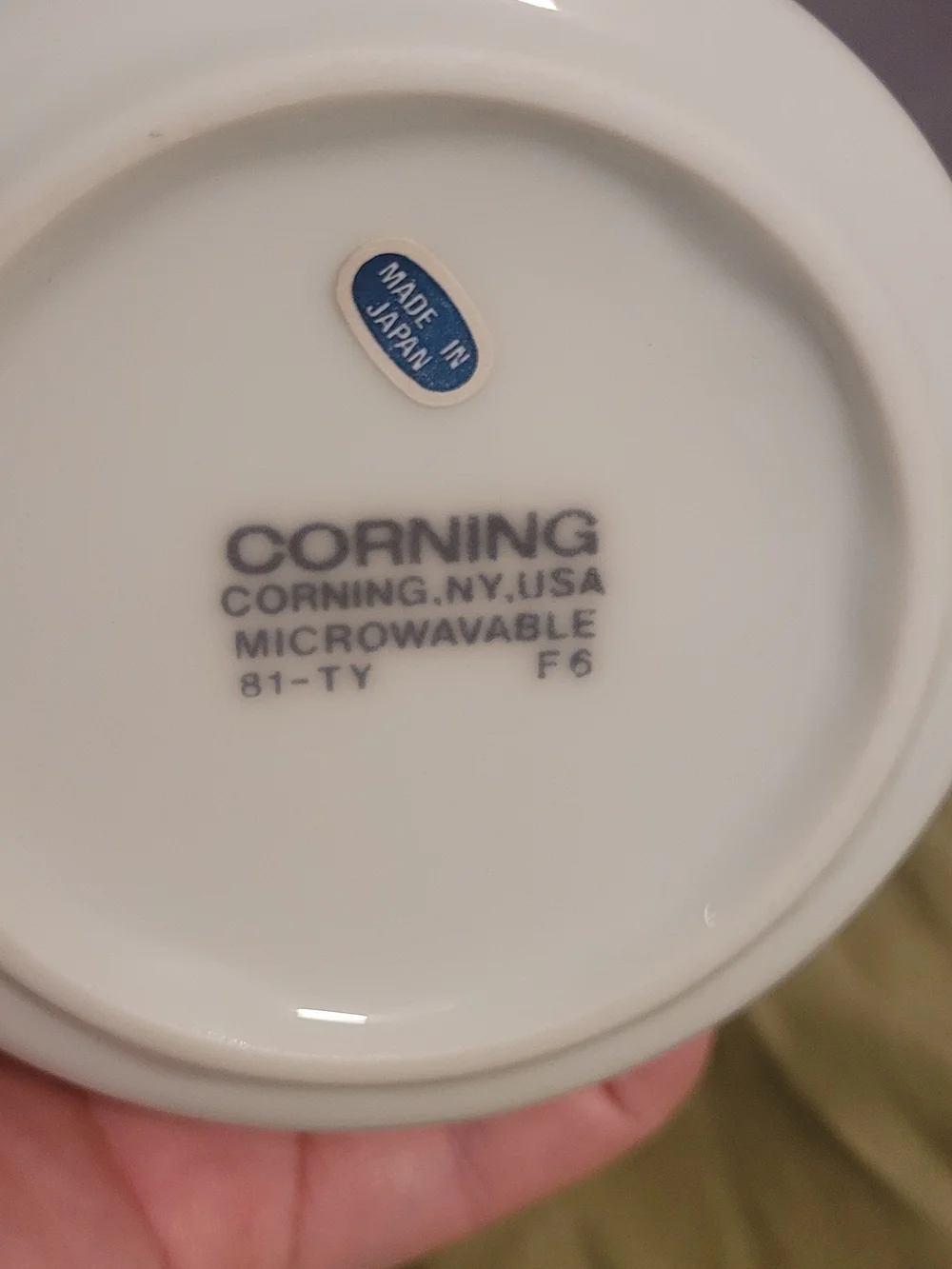 Corelle Boxed Sugar and Creamer Set with Purple Accents