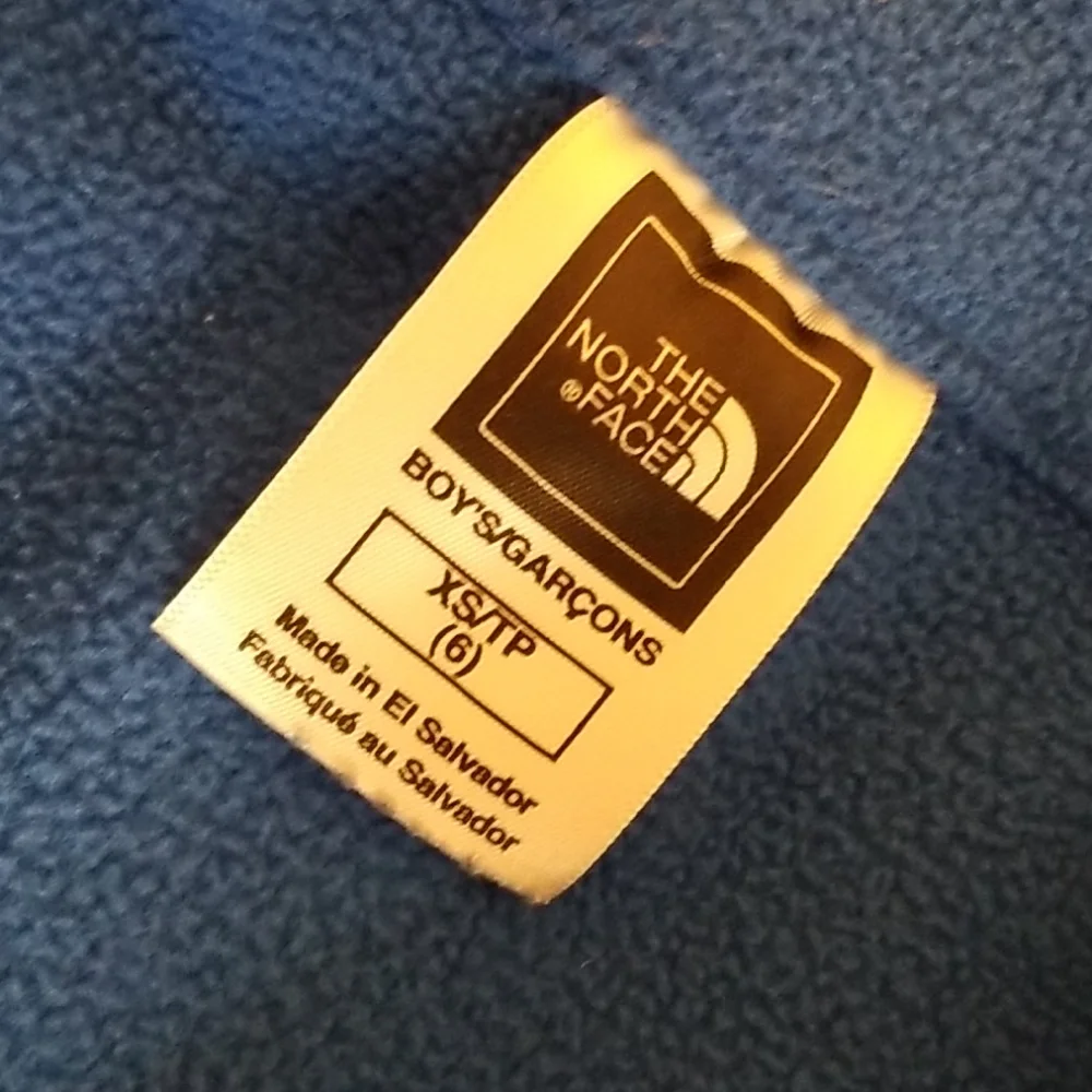 The Northface‎ fleece pull over jacket  xs 6
