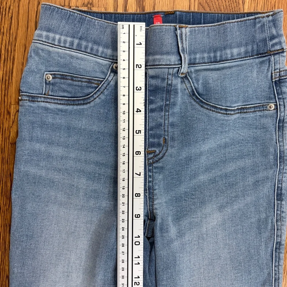 SPANX Light Blue Straight Leg Women's Jeans (XS)
