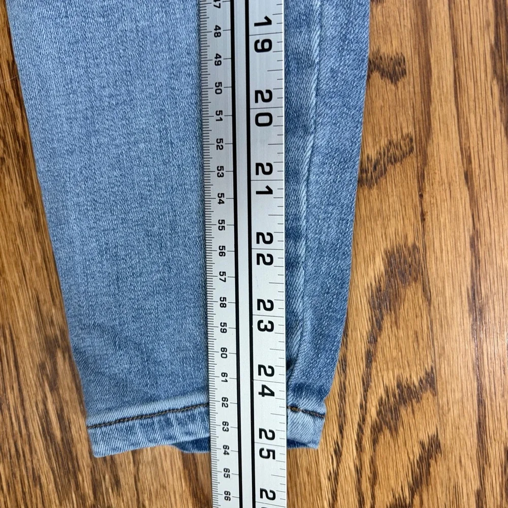 SPANX Light Blue Straight Leg Women's Jeans (XS)
