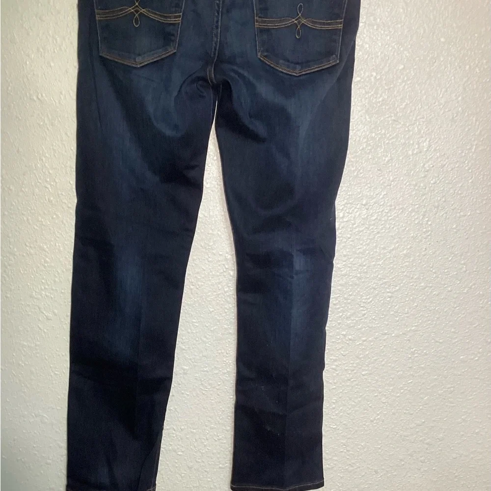 Lucky Brand Cate stacked skinny Women's Dark Blue Jeans 12