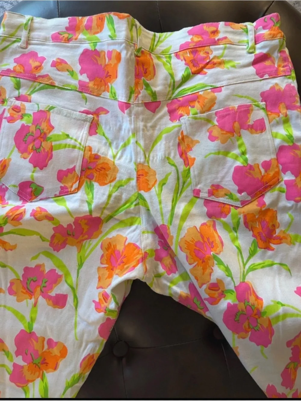 Gretchen Scott Women's Floral Print ankle pant
