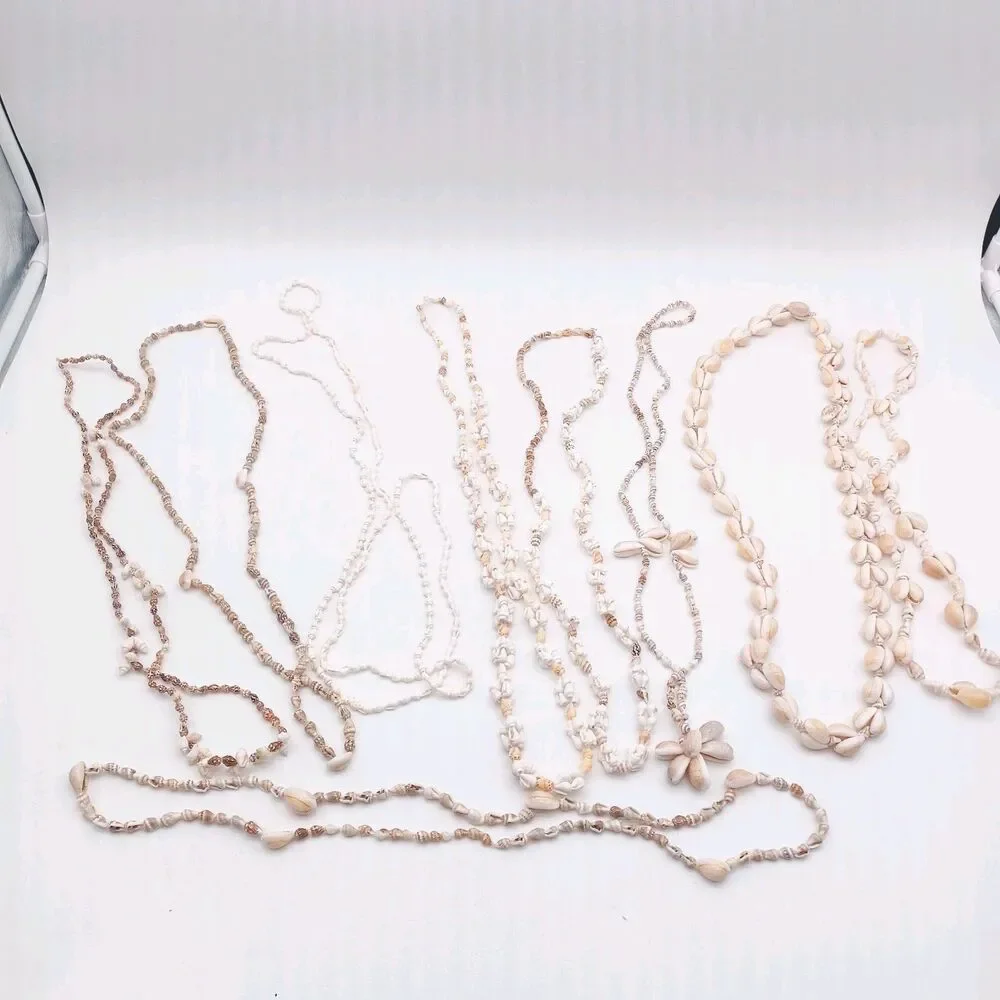 Unbranded shell necklaces