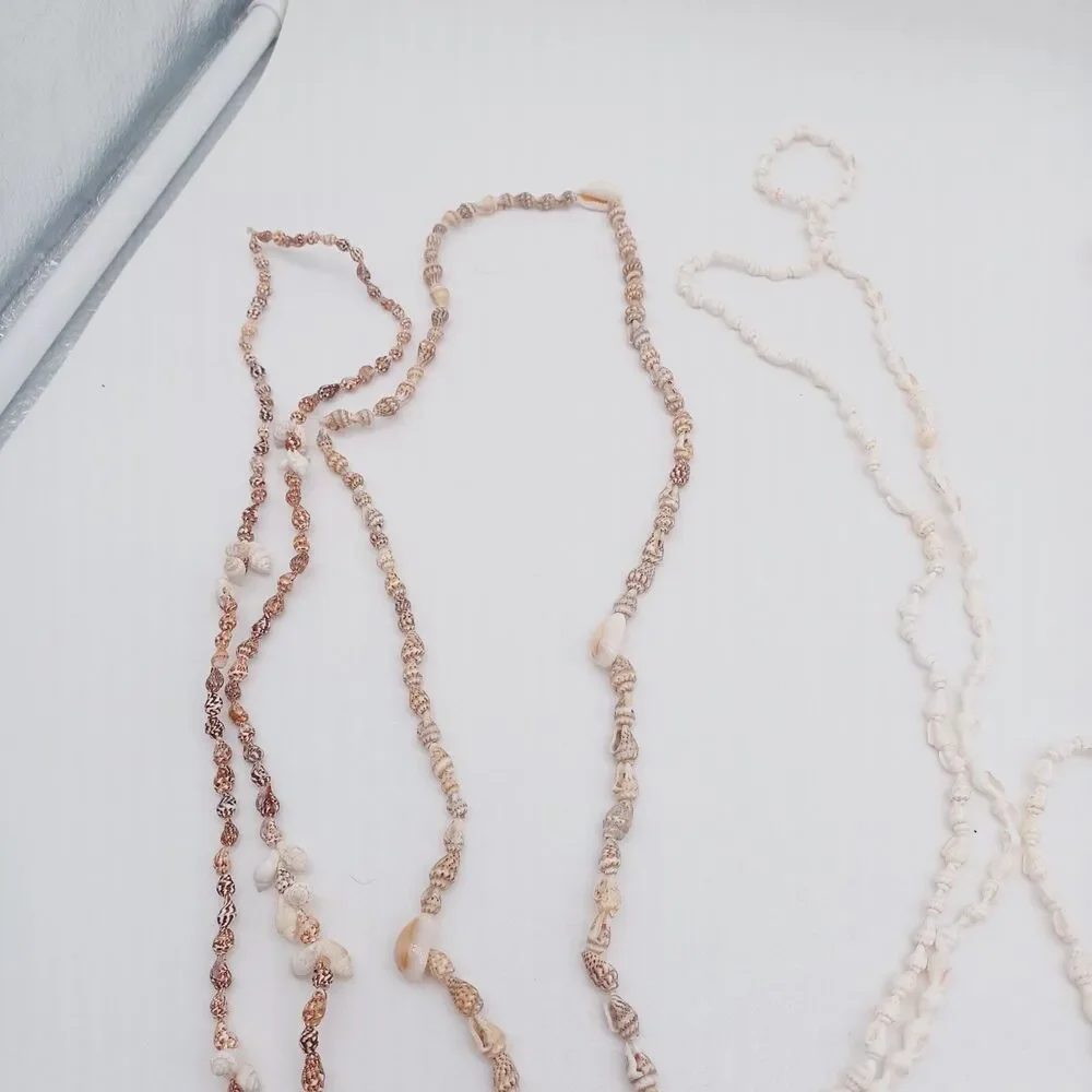 Unbranded shell necklaces