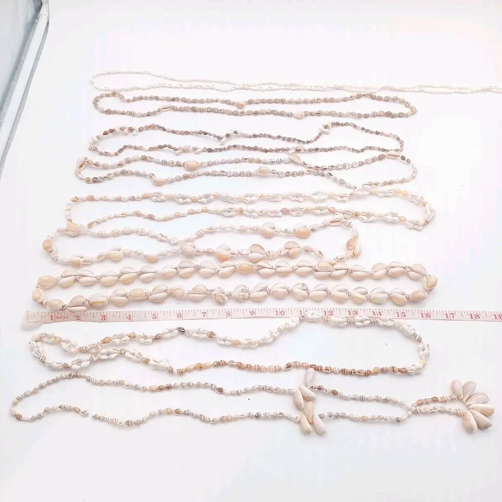 Unbranded shell necklaces
