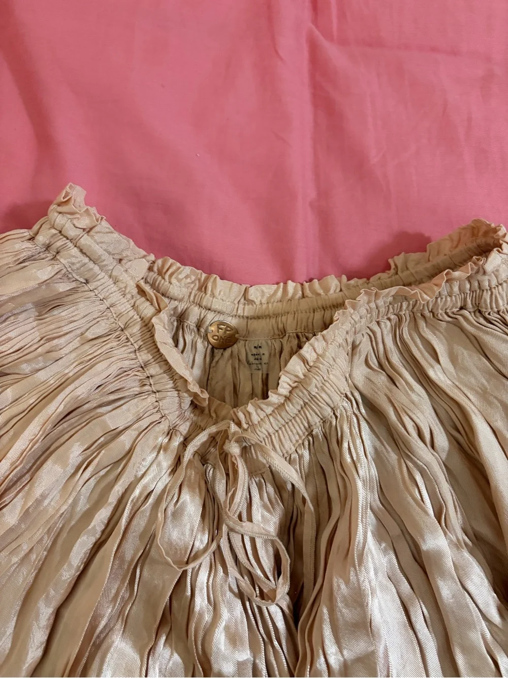 Free People drawstring fabric people