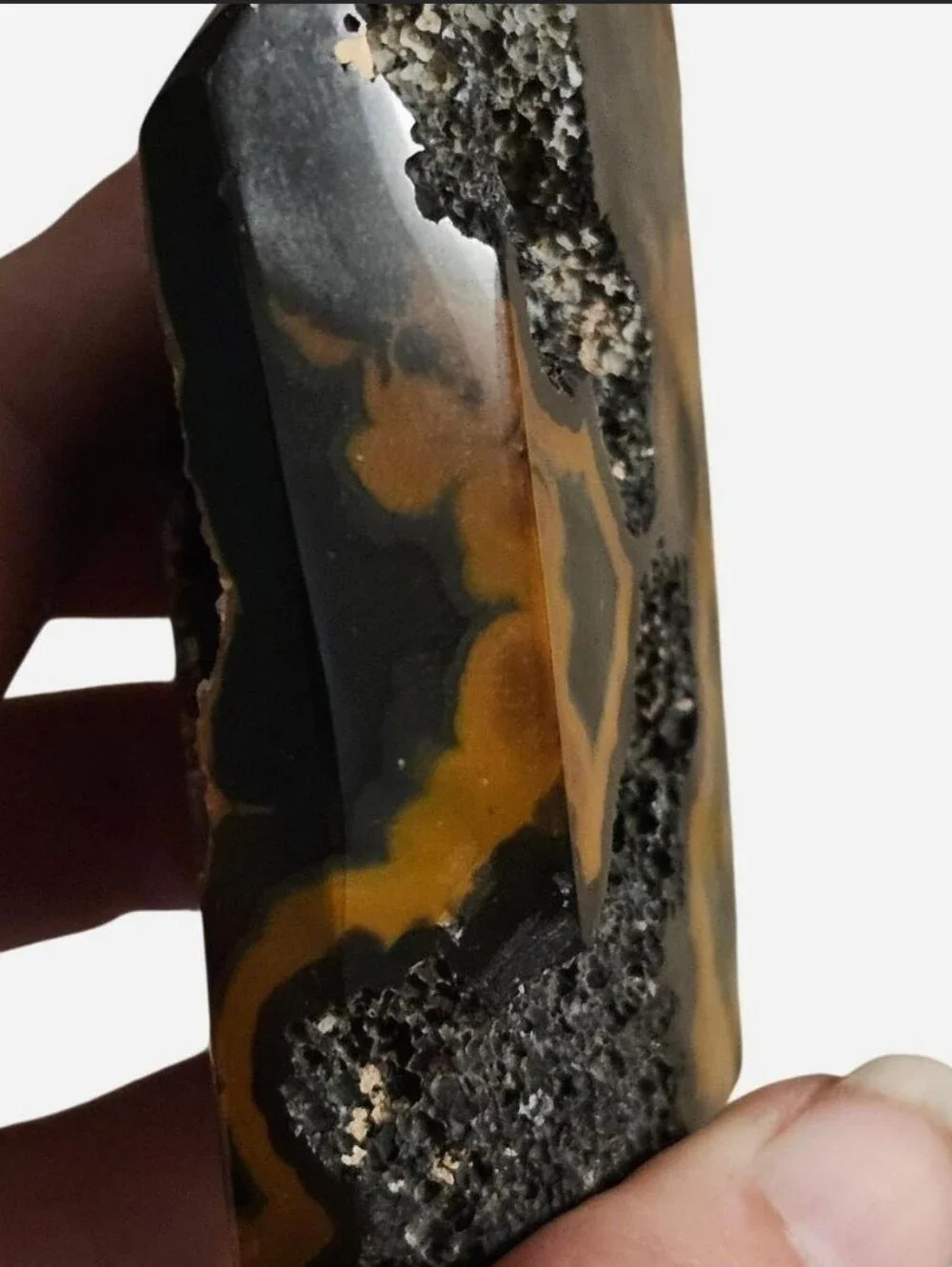 RARE Maligano Agate AAA Grade Druzy Tower Botryoidal Glitter Chalcedony Crystal
