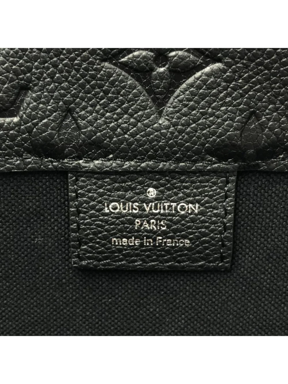 Louis Vuitton Rei Kawakubo With Holes PM Monogram Tote Black