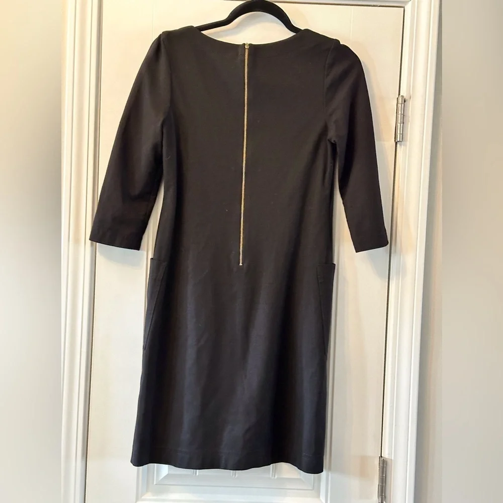 Kate Spade Black Pointe Sheath Pockets Dress Size 2