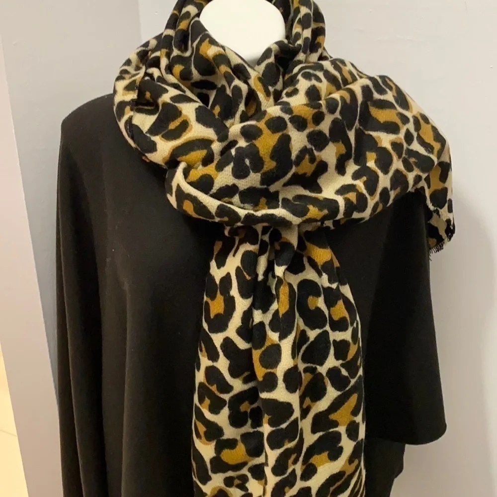NWT Sole Society Leopard print scarf. Very soft and cozy great gift C