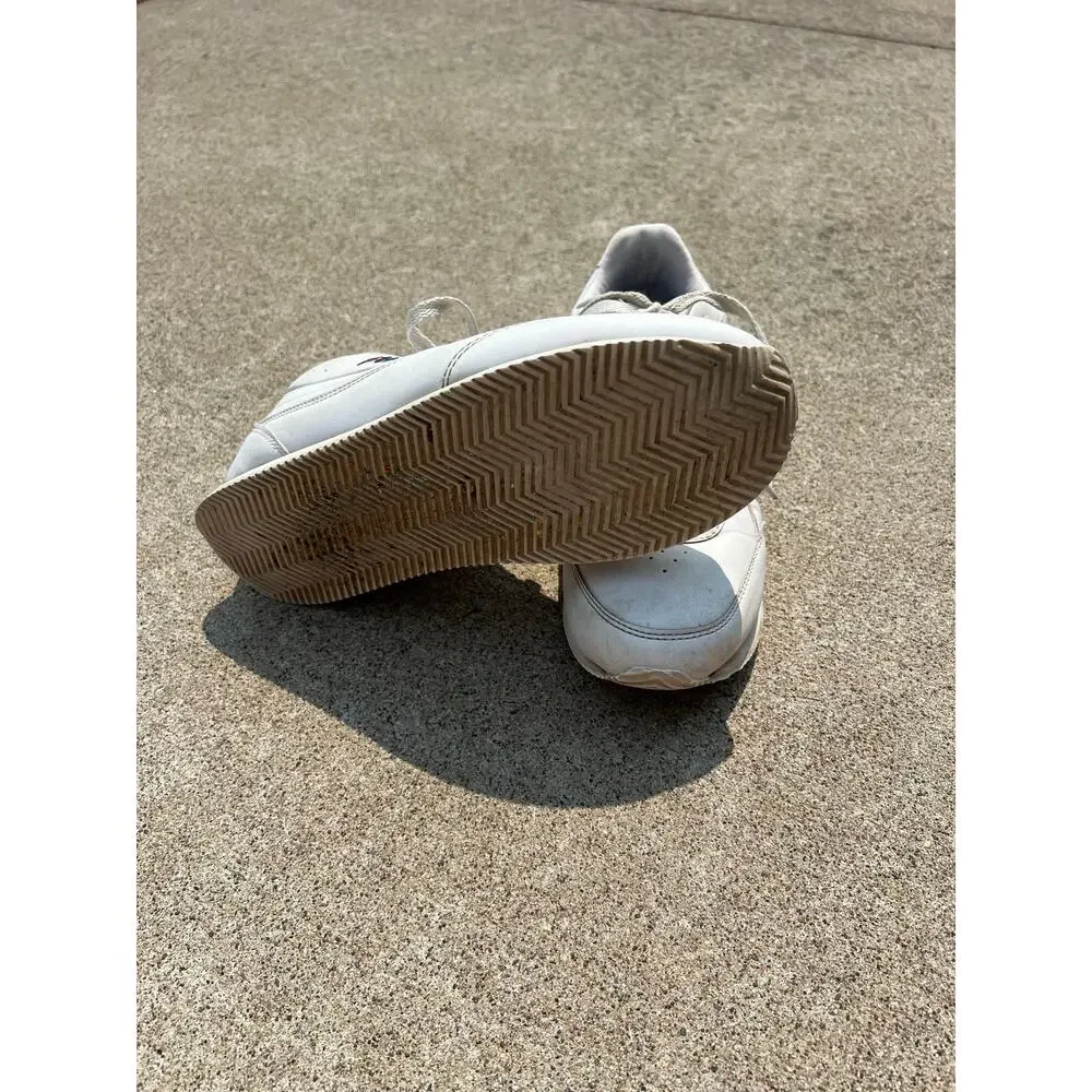 Fila Shoes Women Size 9.5 White Orbit Jogger Low‎ Sneakers Lace Up 5RM0160-125