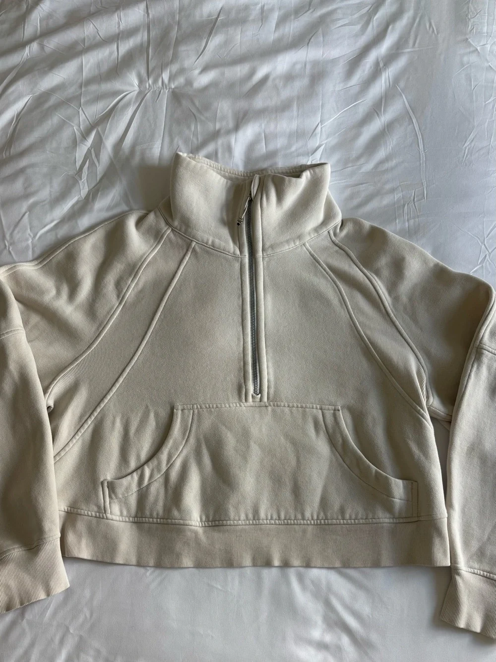 Lululemon scuba funnel neck half zip sweatshirt