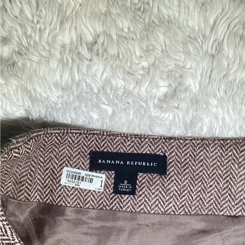 Banana Republic brown skirt size 8