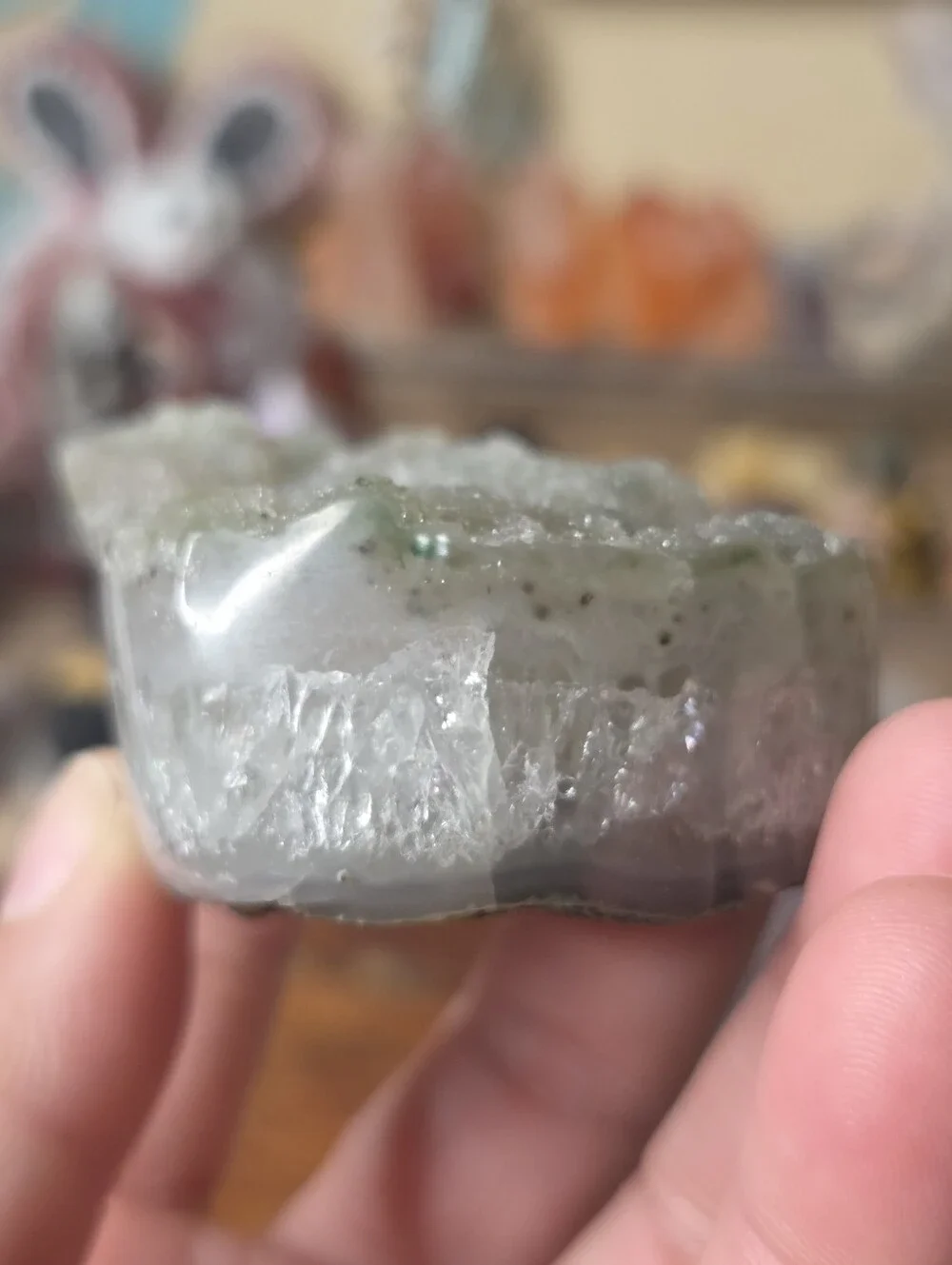 Green Amethyst Freeform 2.5x2.5 (Attracts Abundance)