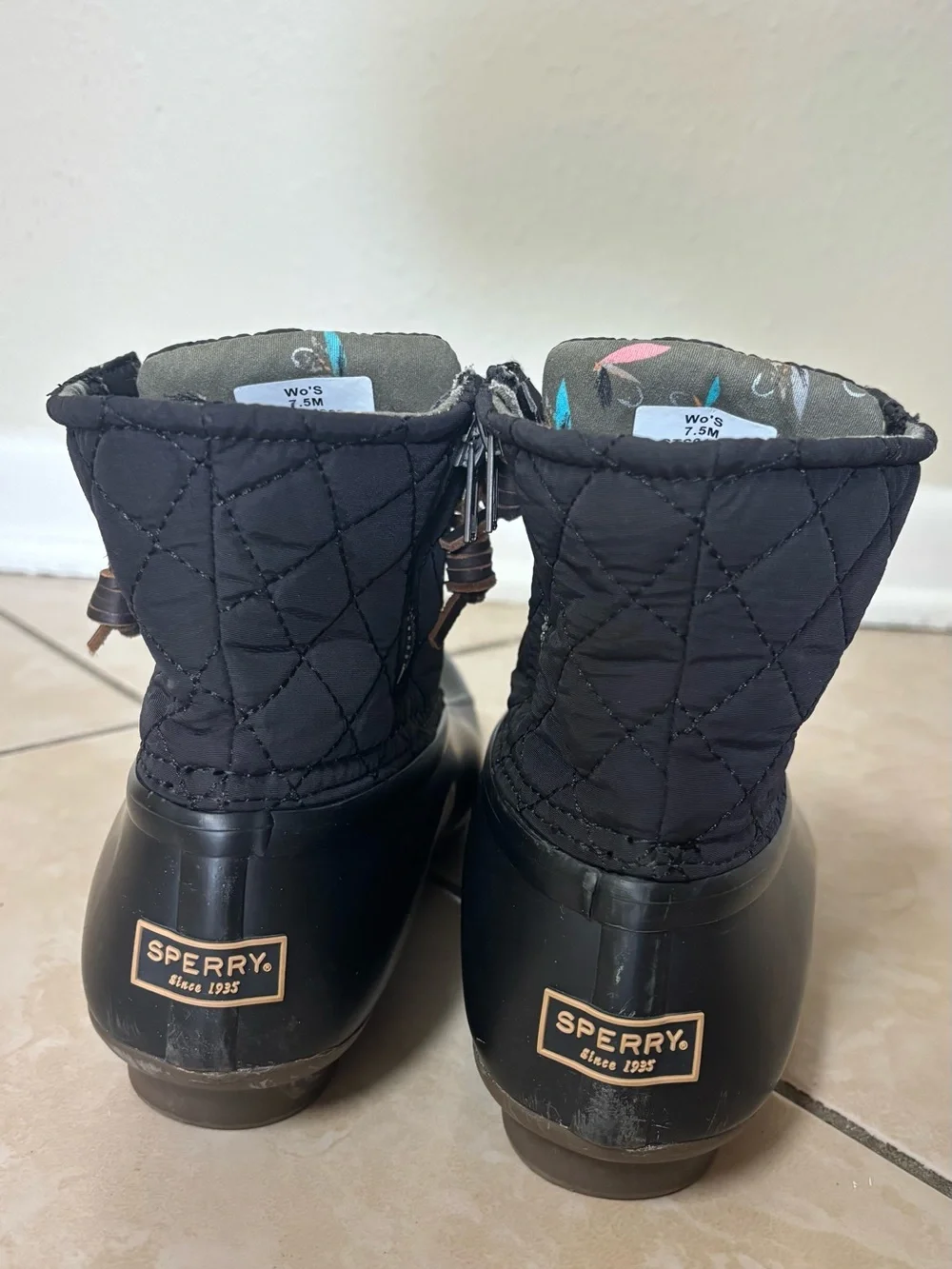 Sperry sole upper fabric