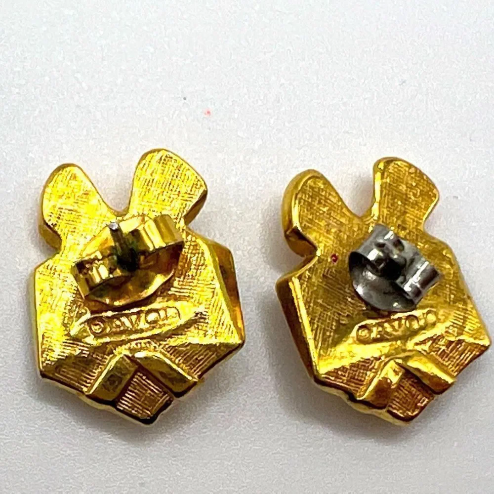 Avon rhinestones earrings
