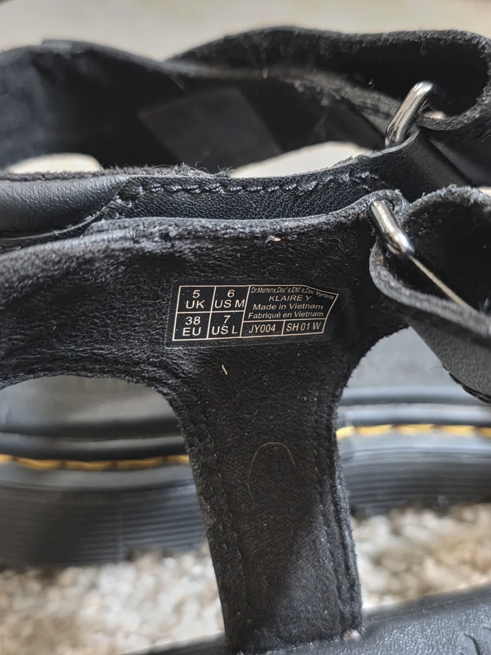 Dr. Martens loop from