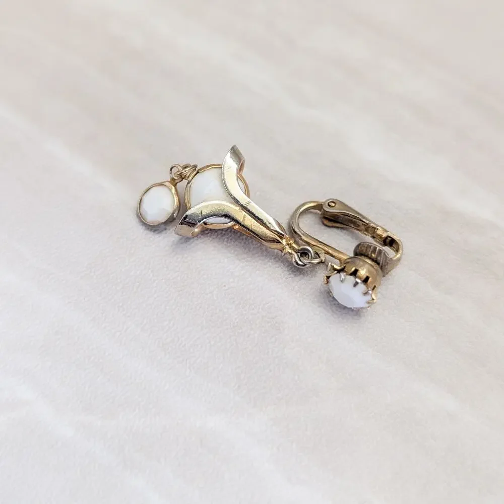 Vintage clip earrings