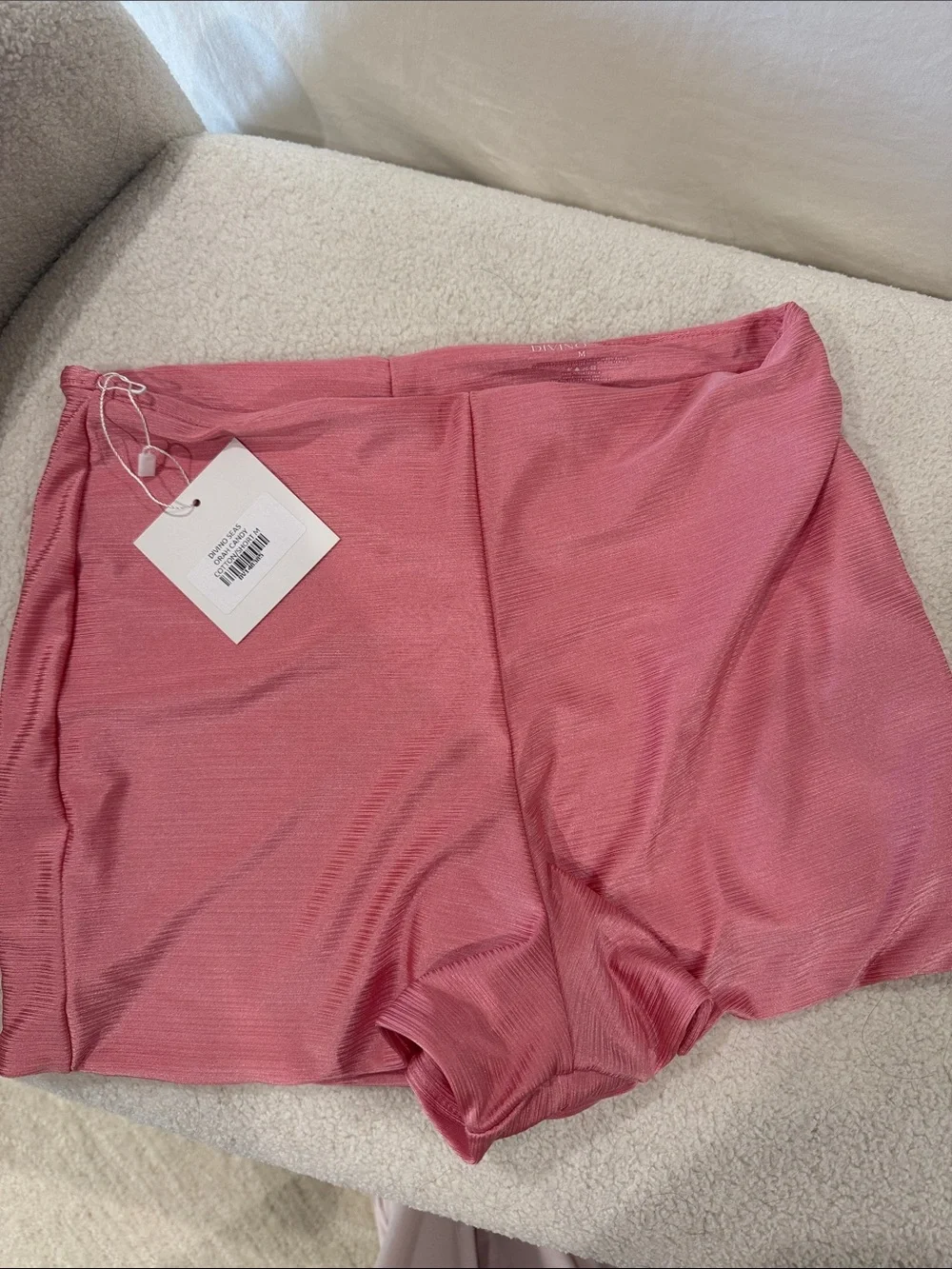 Women's Pink Cover-Up Shorts
