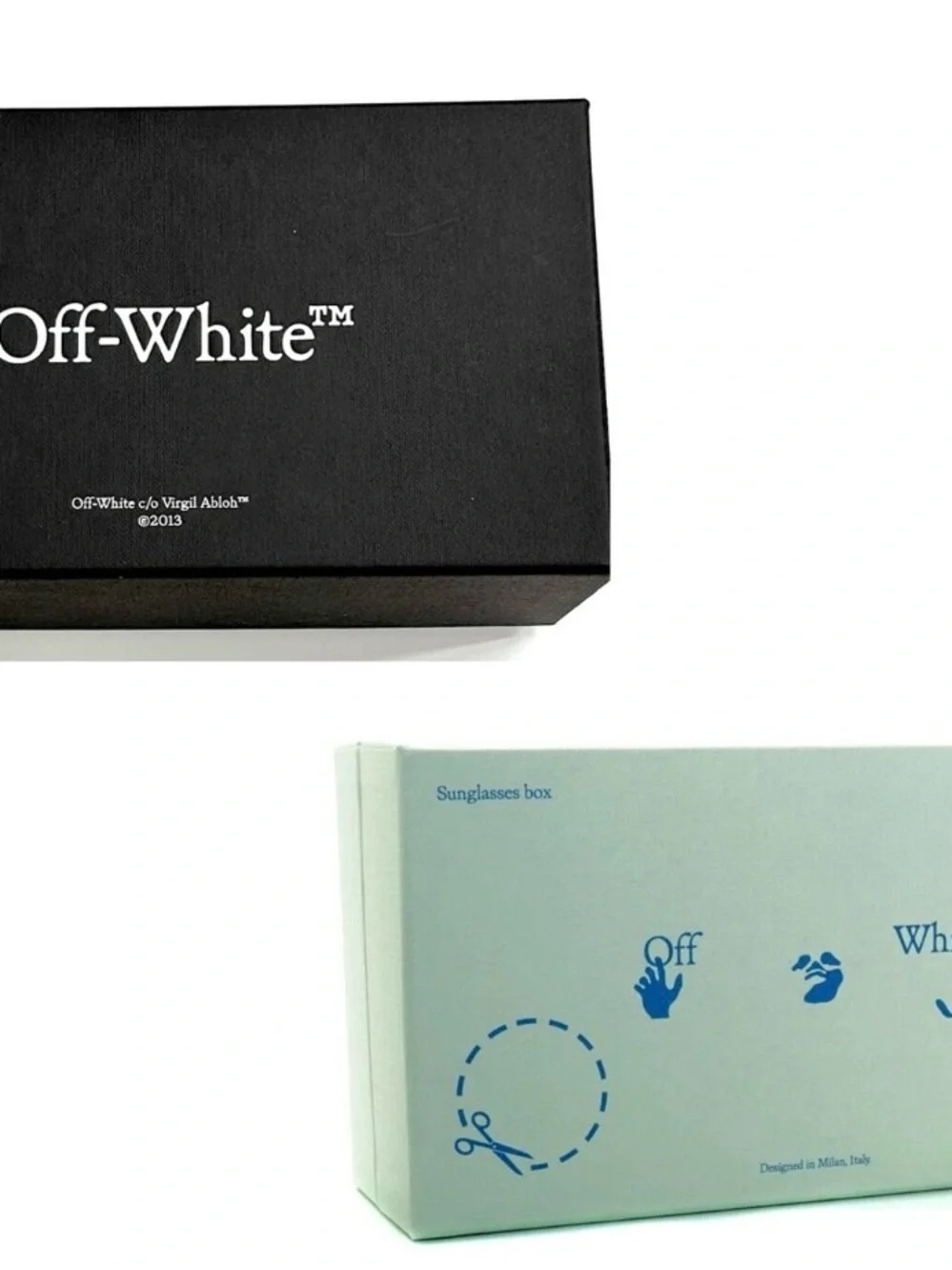 Off White Virgil Rectangular Sunglasses NEW with BOX