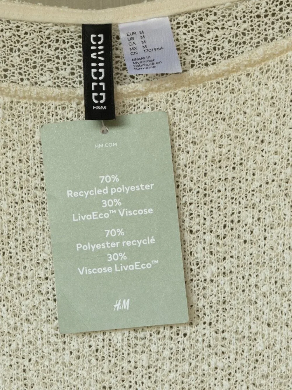 H&M size small