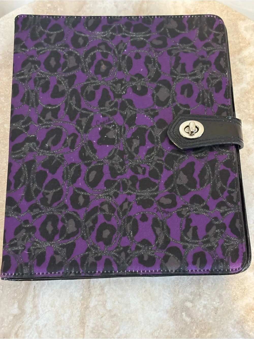 Coach stylish purple