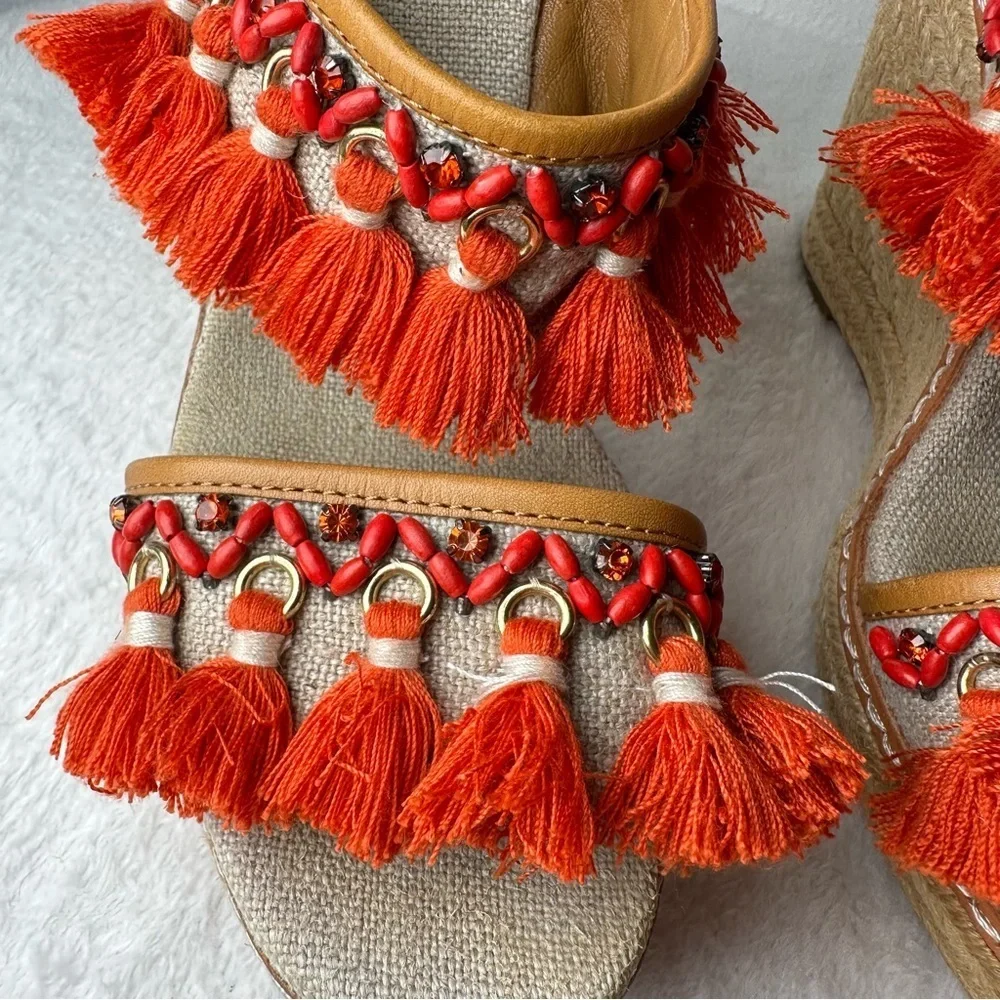 Tory Burch chic wedges
