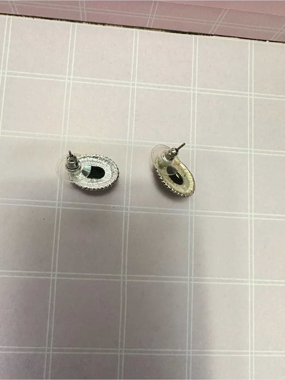 Silver Black Stone Drop Earrings - Women Jewelry
