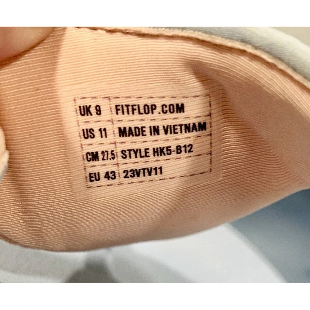 Fitflop Lulu Blue Womens Sz 11‎ Thong Sandals