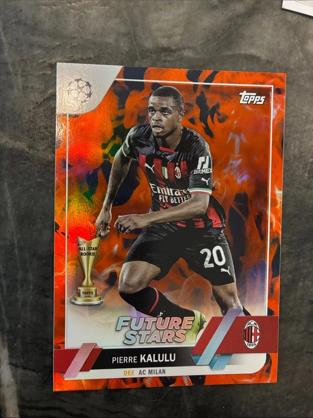 Topps Soccer Cards Inferno Card set