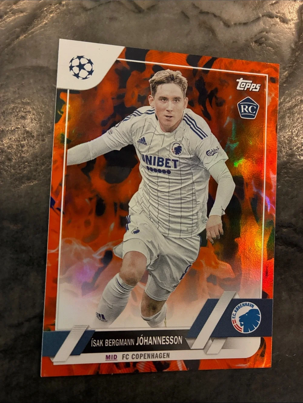 Topps Soccer Cards Inferno Card set