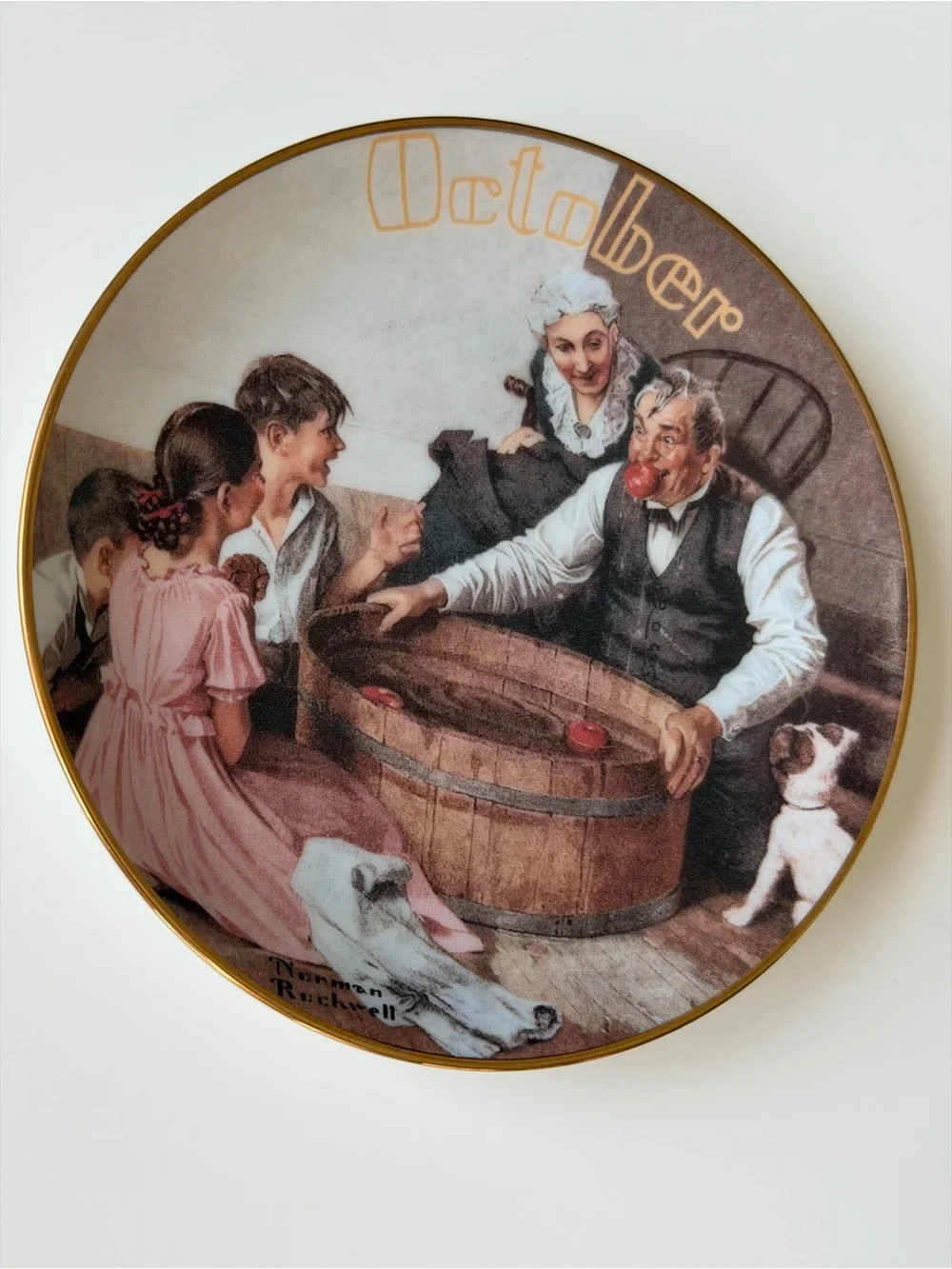 The Bradford Exchange norman vintage food