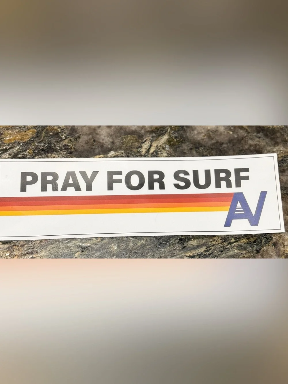Aviator Nation Sticker Bundle New Pray for Surf AV Logo Vinyl Decals Set of 2