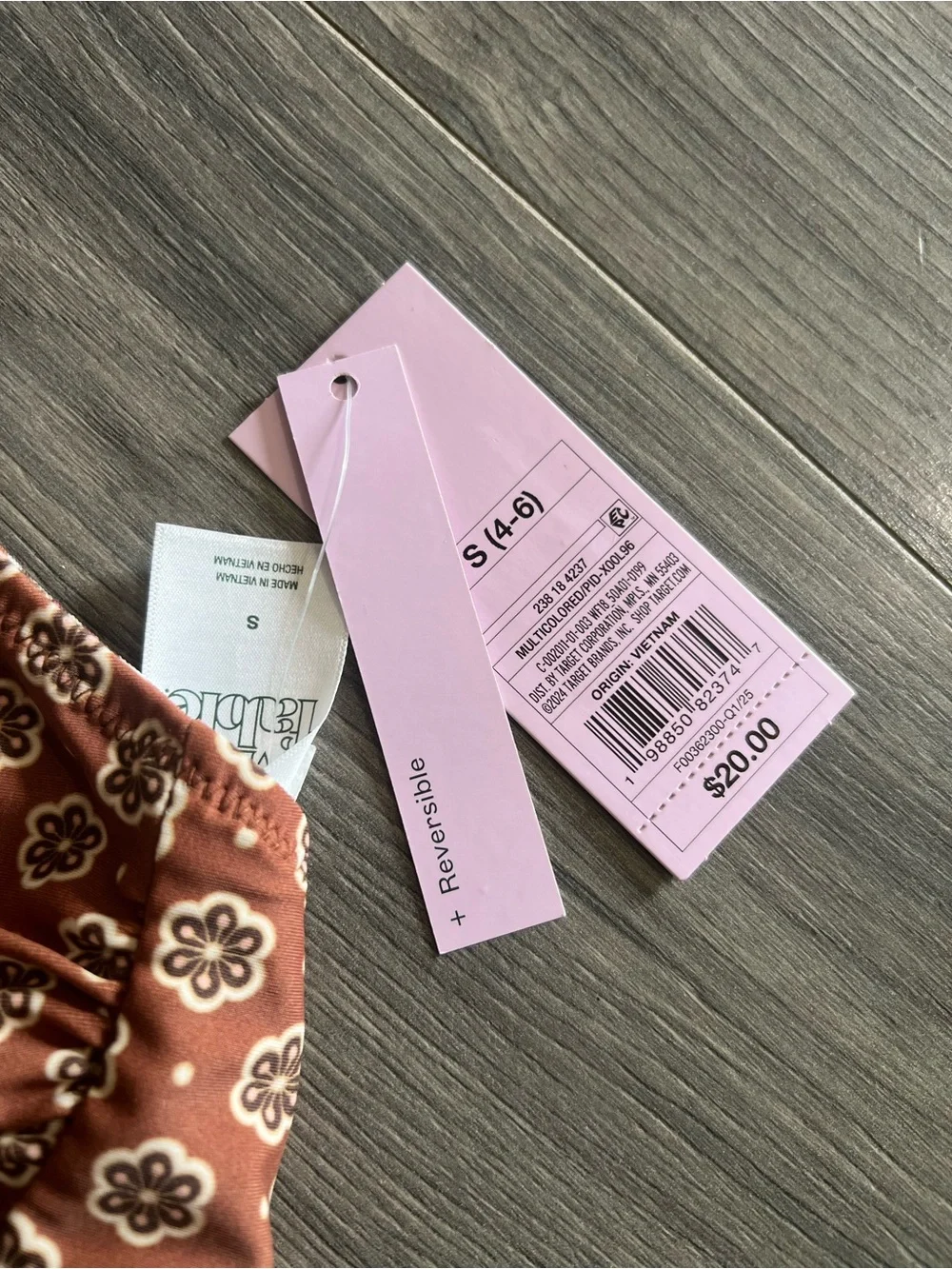 Target reversible bikini