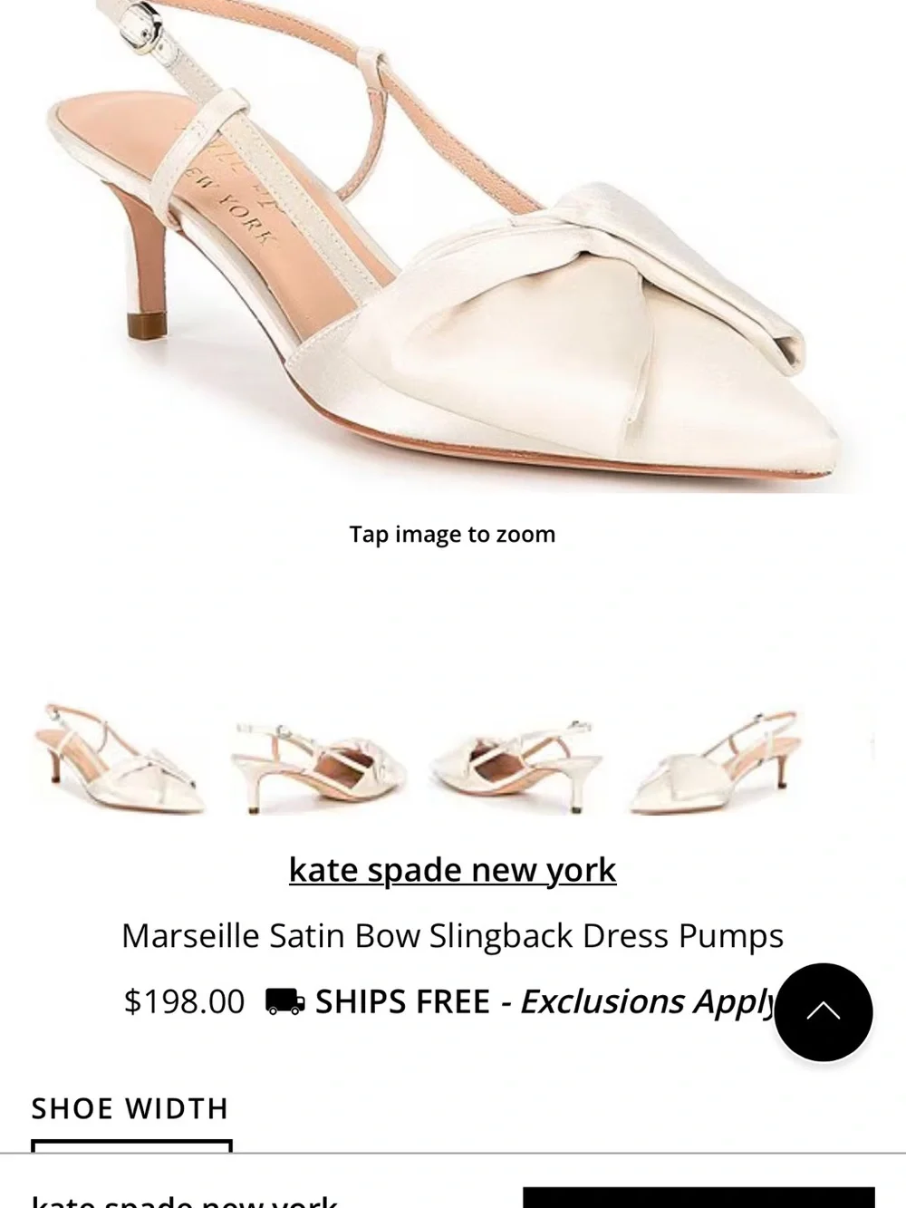 kate spade ankle subtle