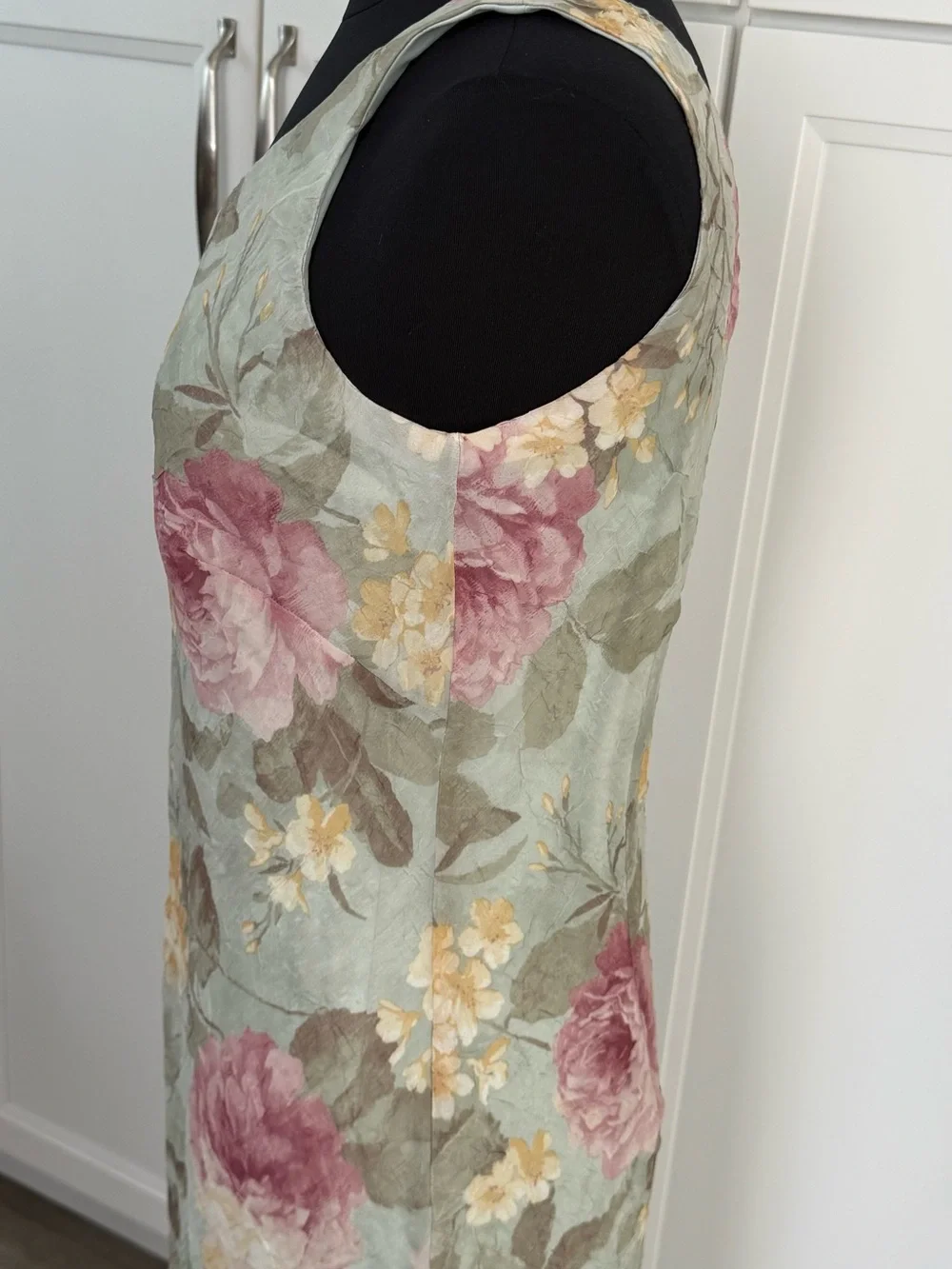 K Studio Floral Two-Piece Set in Sage, Pink & Yellow Hues