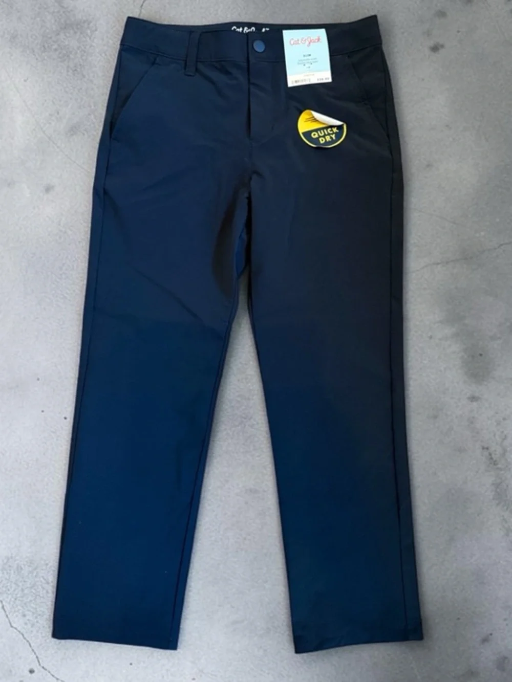 🫶🏻 Cat & Jack BLACK Quick Dry Pants 10 Slum