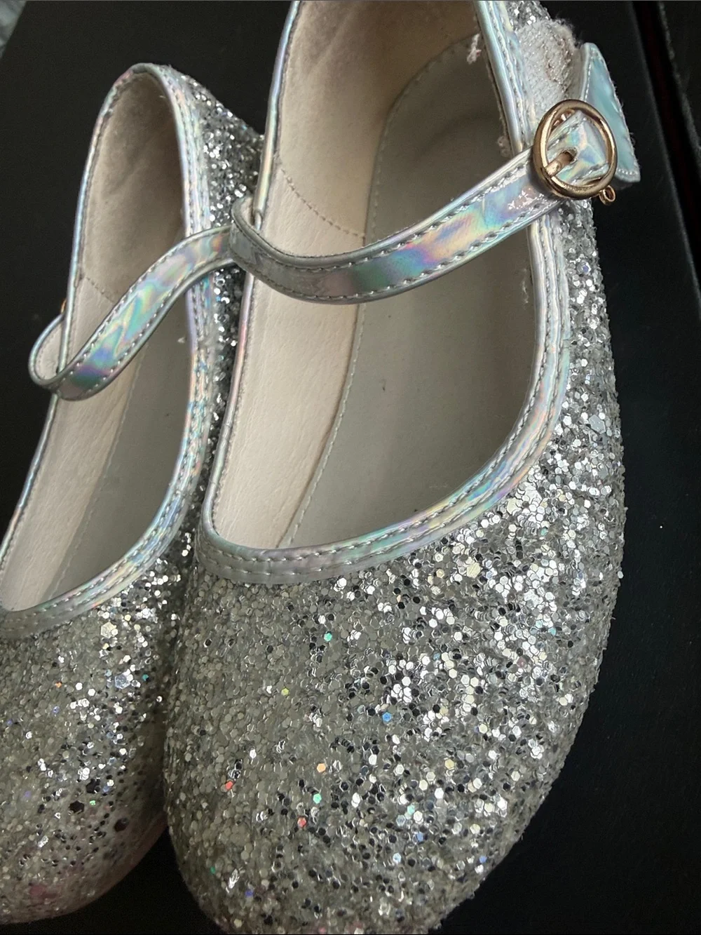 N/A stylish silver holographic