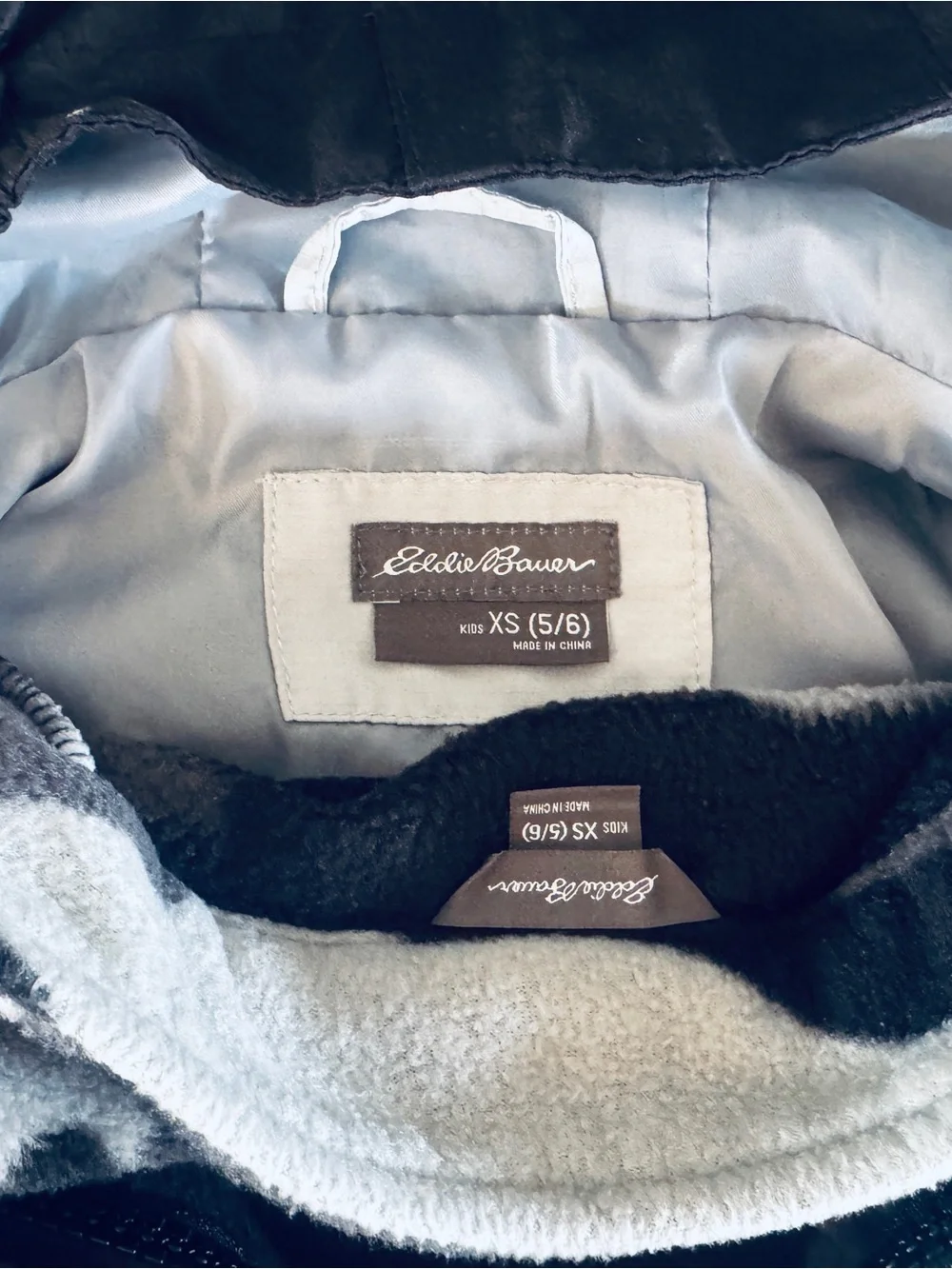 Eddie Bauer kids hooded