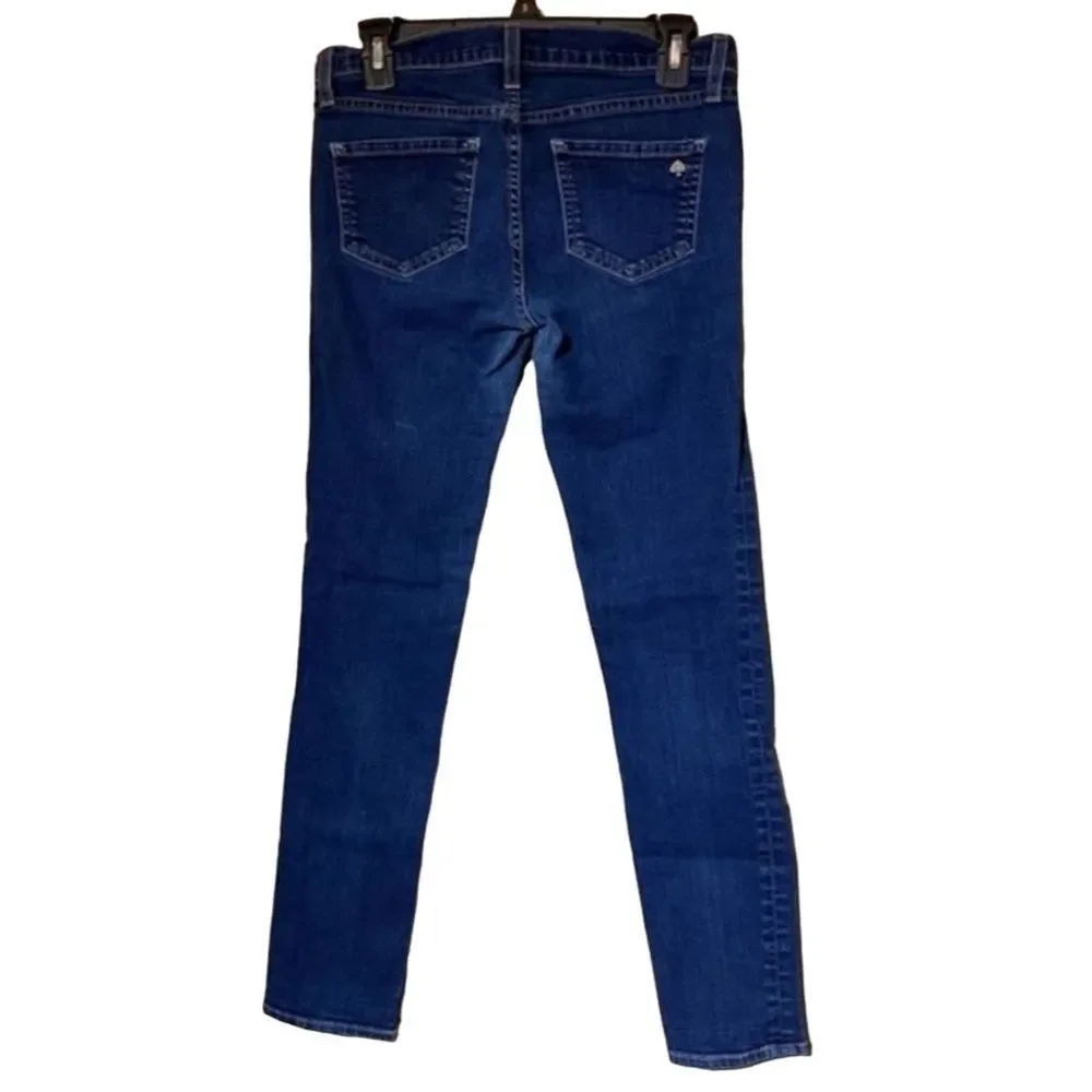 Kate Spade Broome Street Skinny Jeans Blue Size 27