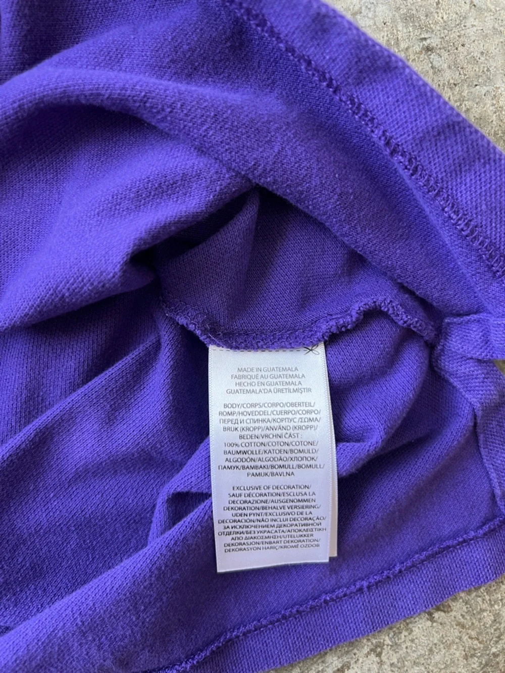 Ralph Lauren purple short