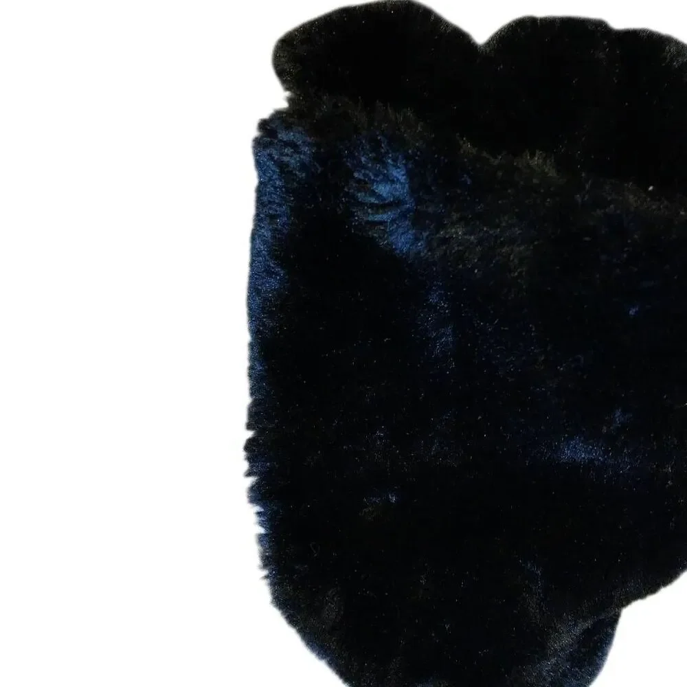 Fuzzy Warm Adult Penguin Hat with built in Scarf and Hand warmers