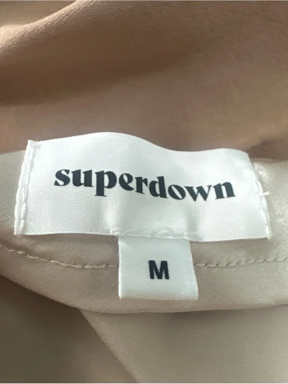 superdown satin look