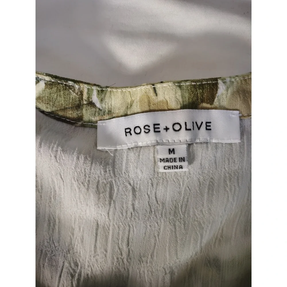 Rose & Olive silhouette comfortable fabric