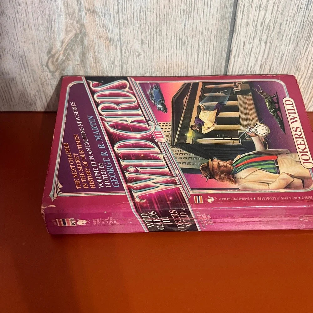 Wild Cards III Jokers Wild George RR Martin 1st Ed 1987 Bantam Spectra Paperback