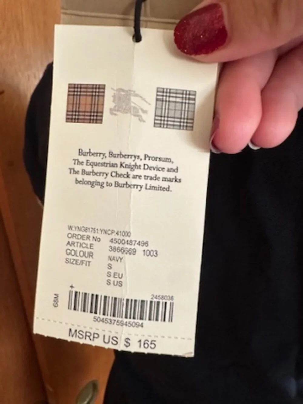 Burberry brand new