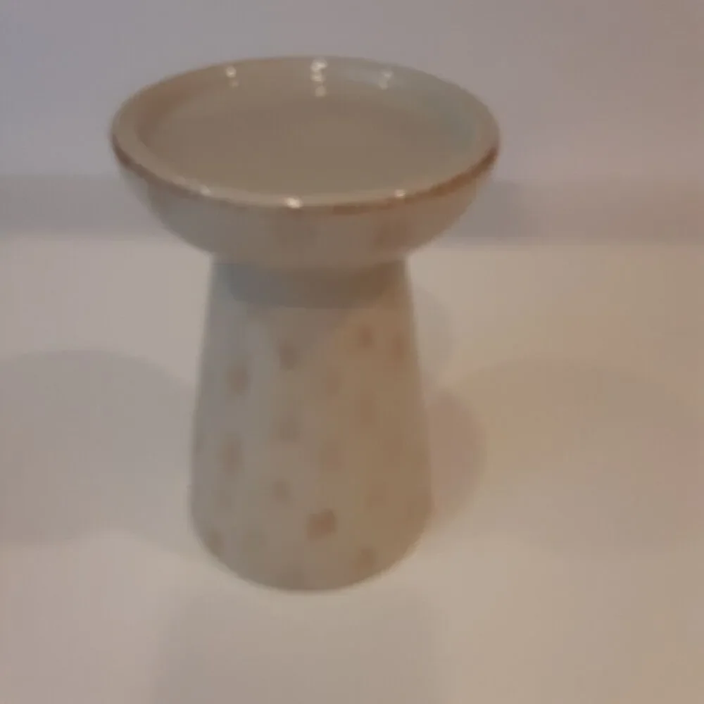 Ceramic Pedestal Candle Holder 6