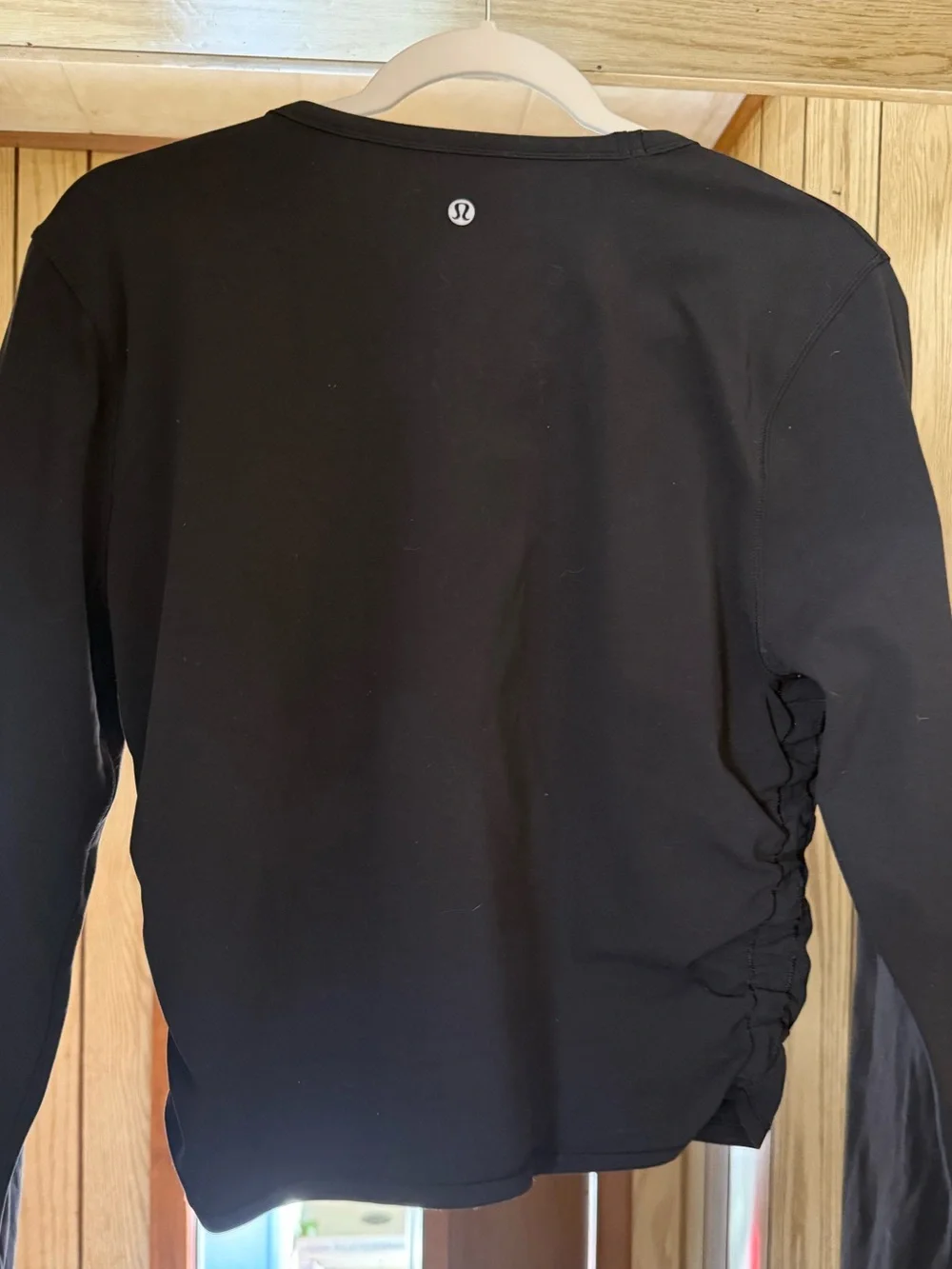 lululemon athletica Black Long Sleeve Crew Neck Top
