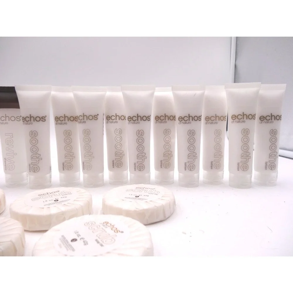 Echos‎ of Nature Renew Shampoo  and Lotion 1.25 fl oz each and Soap 30 Pcs NEW